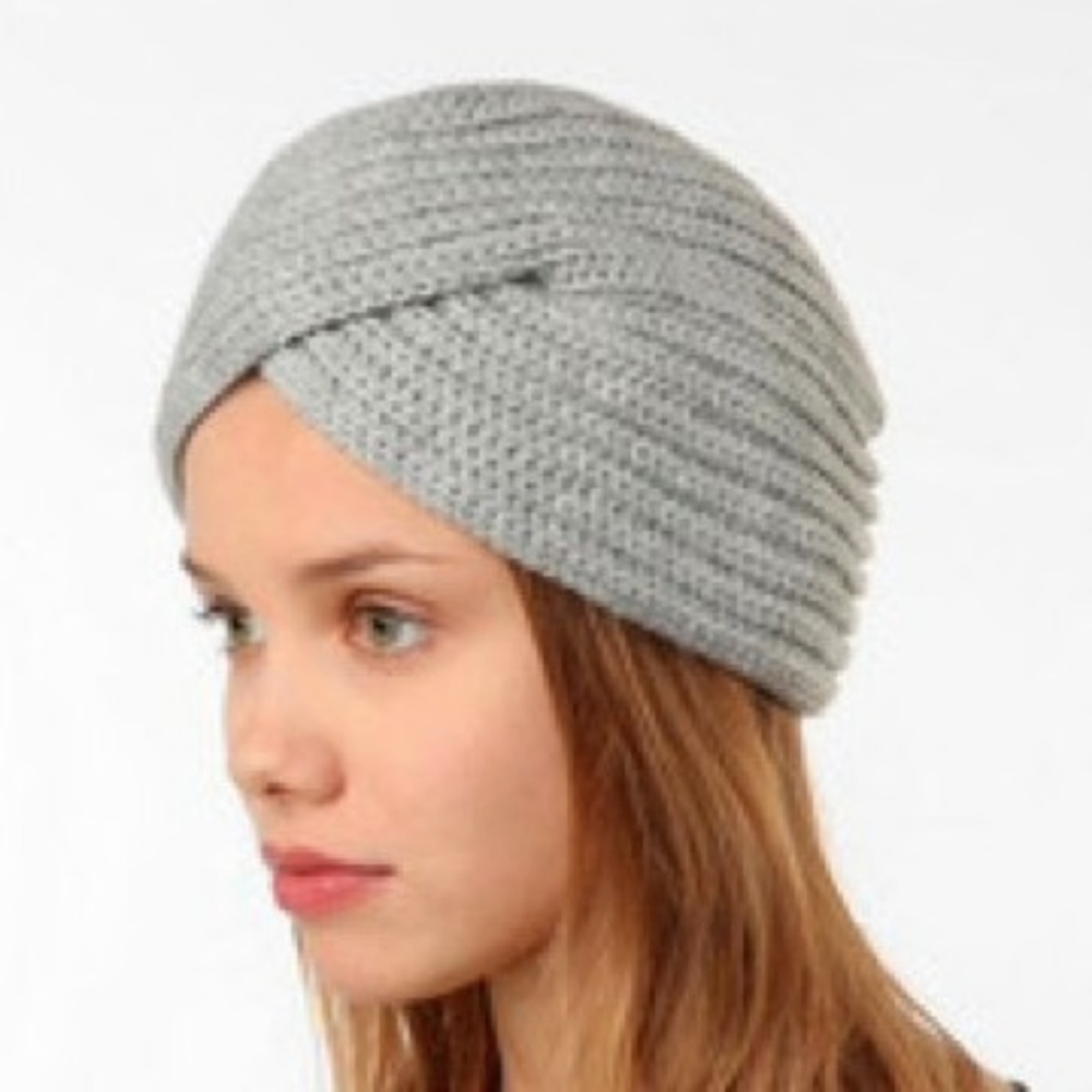 Knit Turban Beanie by Pins and Needles